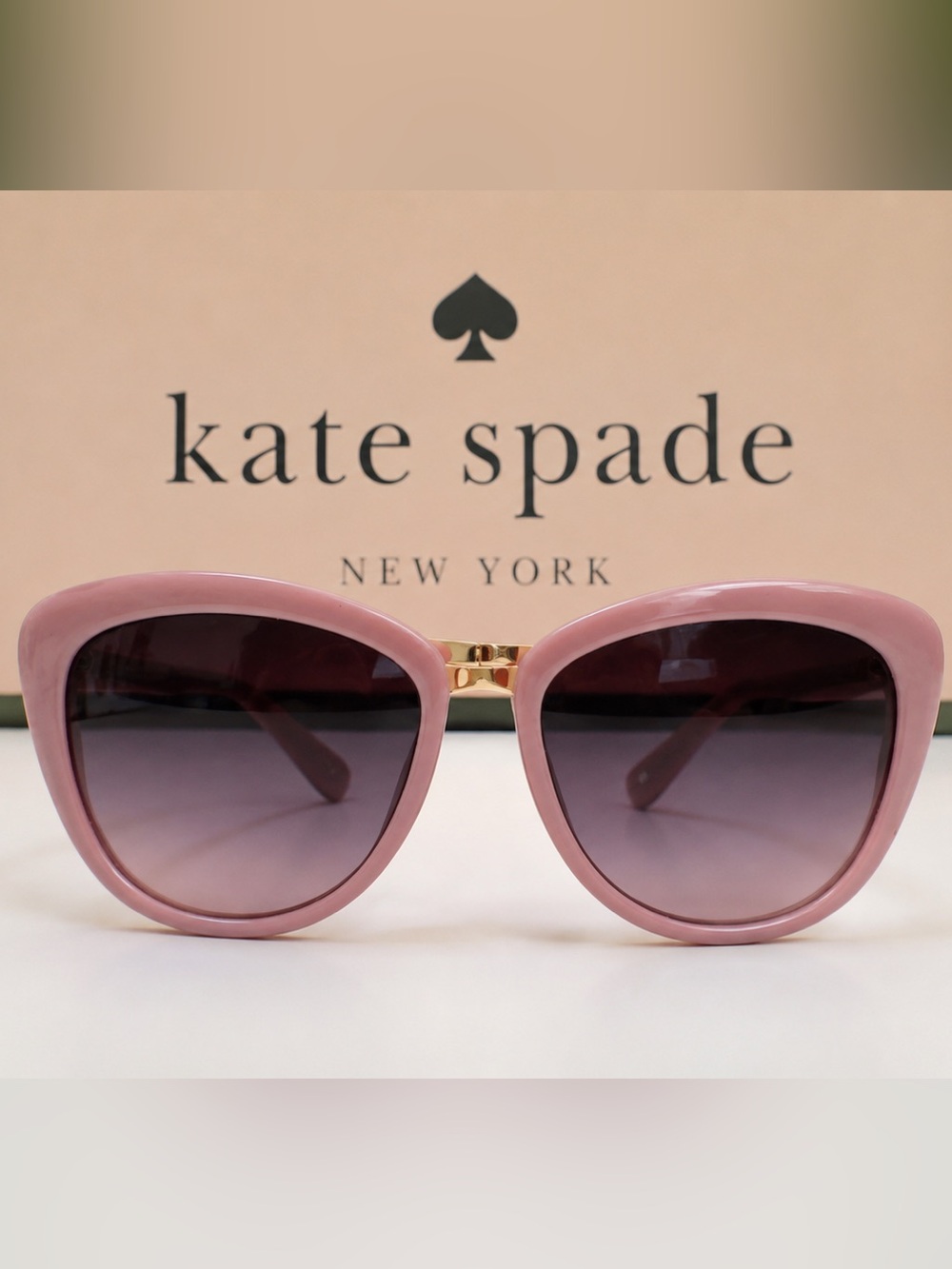 Kate Spade Retro Pink/Mauve Cat Eye Sunglasses